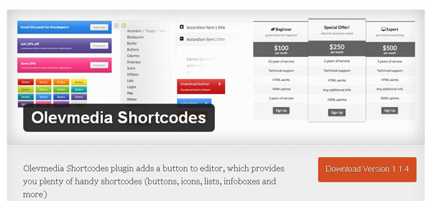 Olevmedia Shortcodes