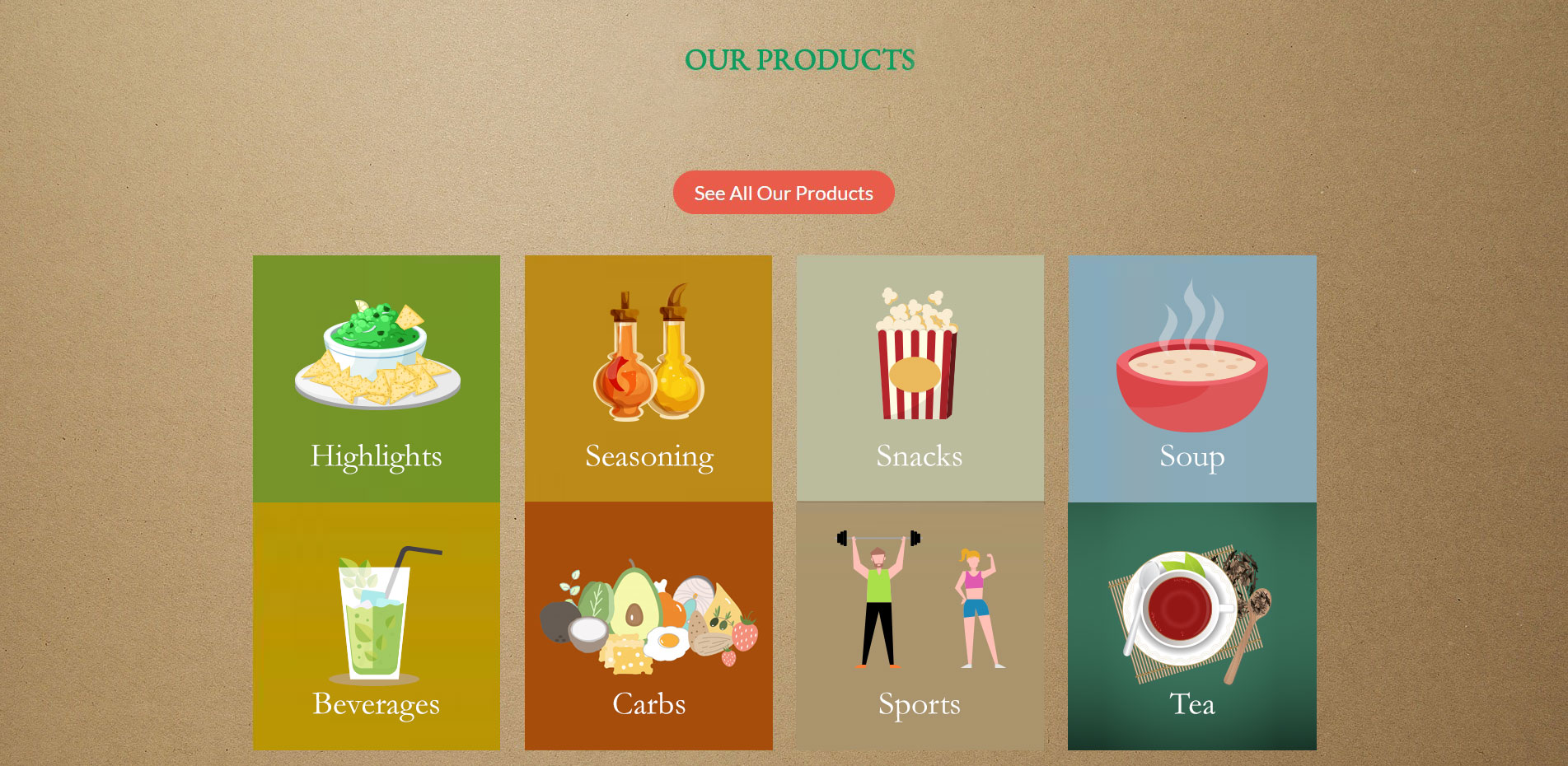 SIS Portfolio - Finest Food Products Website Screenshot