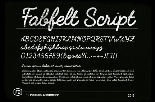 Fabfelt Script Font