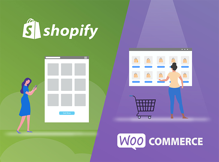 Shopify or WooCommerce platform